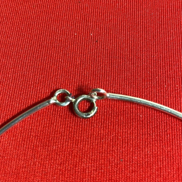 VINTAGE STERLING ‘LOVE’ NECKLACE (15”) - Picture 3 of 6